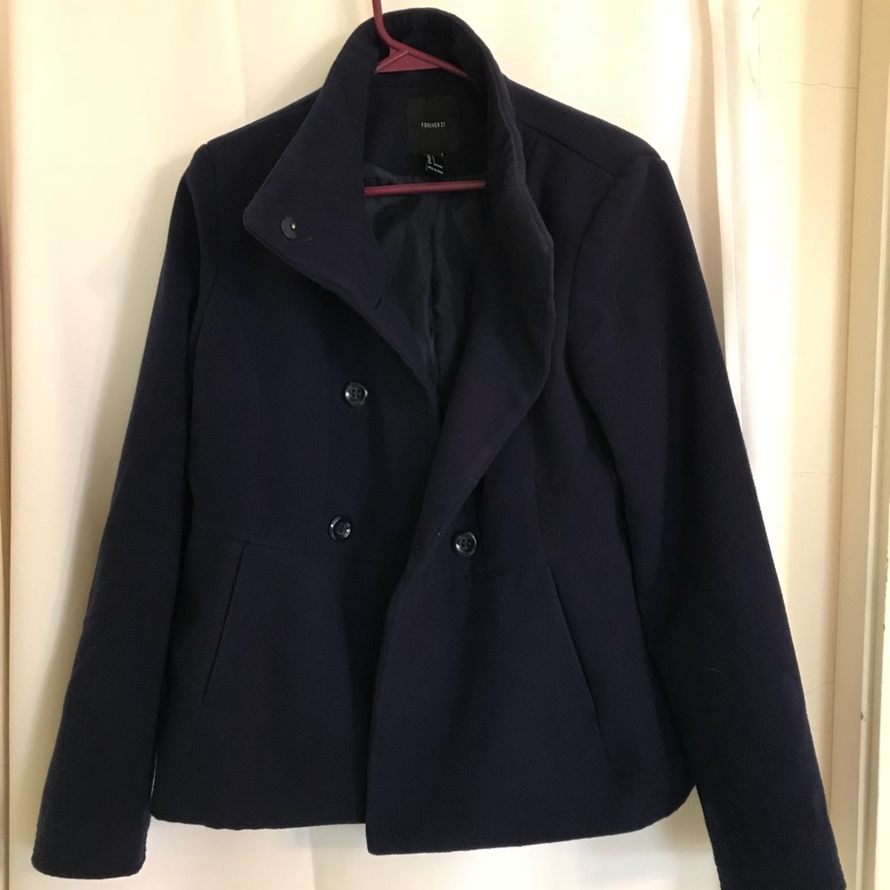 Navy Blue Peacoat